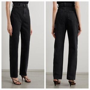KHAITE Albi High Rise Black Women's Jeans